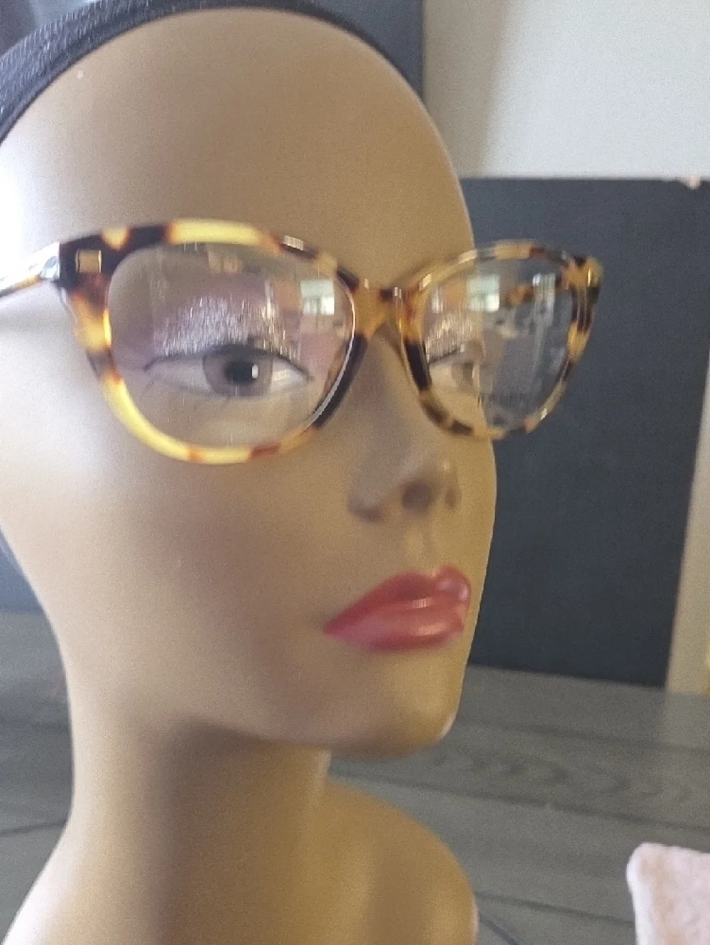 Ralph Lauren Tortoiseshell Cat Eyeglasses RA7146 6148-